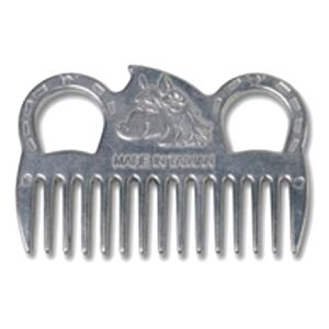 Pente de Aluminio C/CAVALO P/CRINA